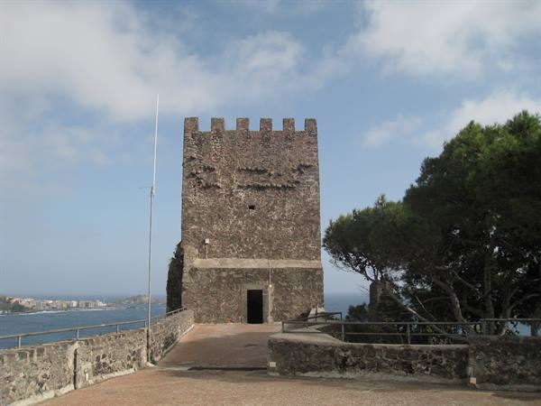 the castle tower