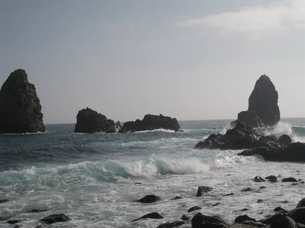 Sea stacks