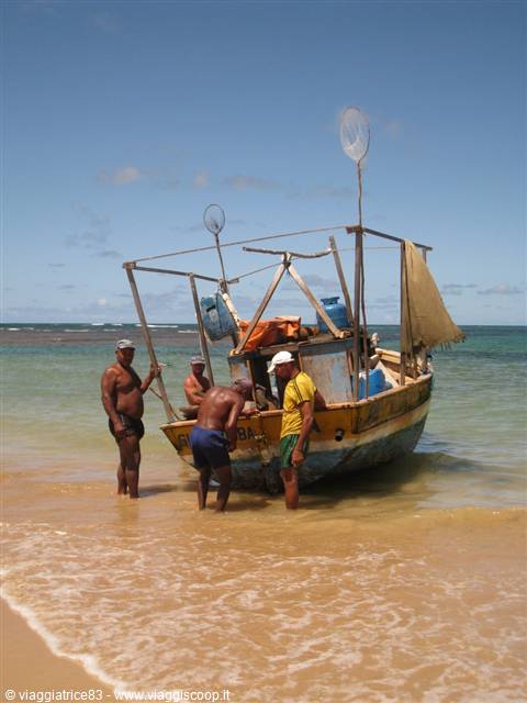 fishermen at Guarajuba