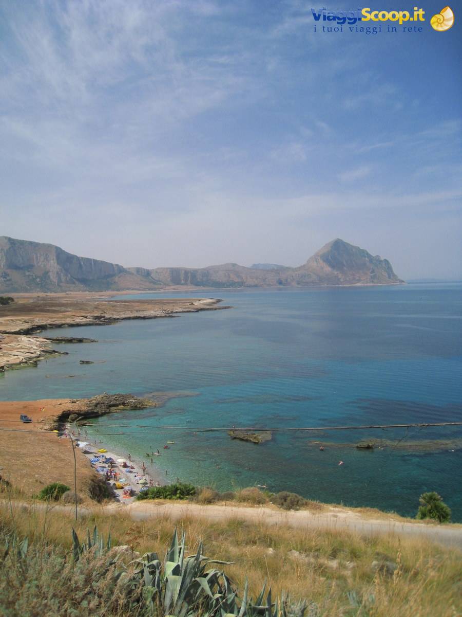 along the coast of San Vito lo Capo