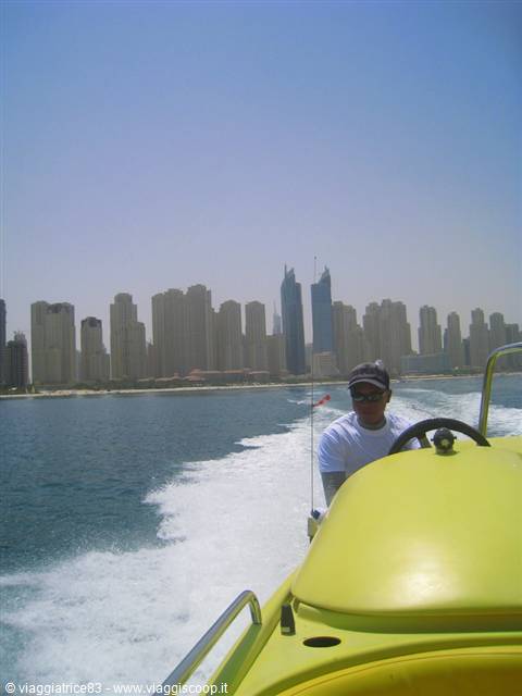 a boat ride... among the palms of DUBAI