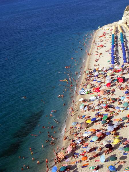 The beach of Tropea