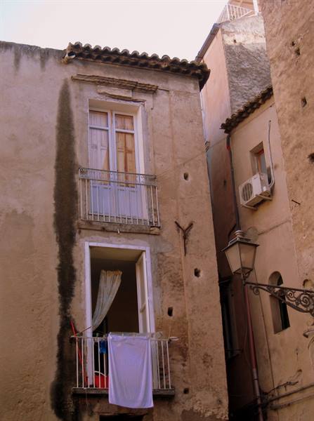 the houses..
