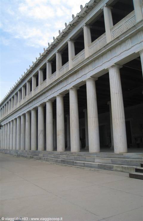 Stoa of Attalos II king of Pergamon Hosts the Museum of the Agora