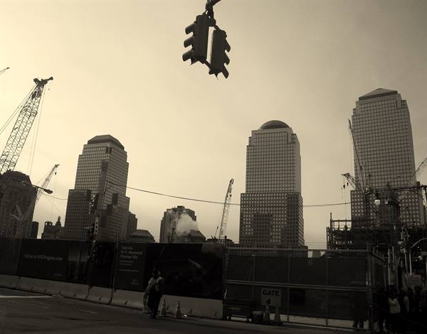 Work continues at Ground Zero