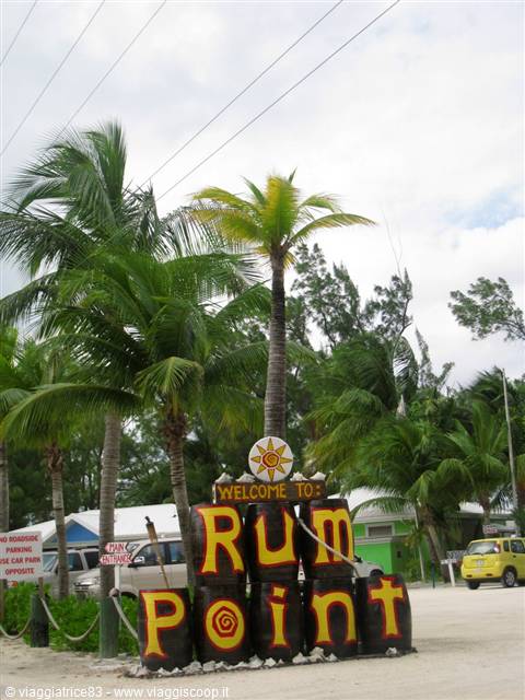 The very popular Rum Point is located on the northern coast of Grand Cayman 