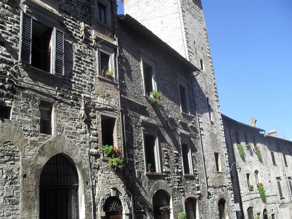 Gubbio - old town streets