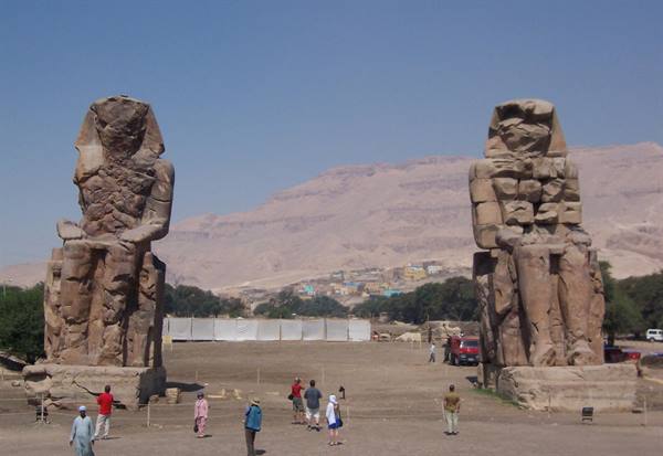 Colossi of Memnon, Luxor, Egypt