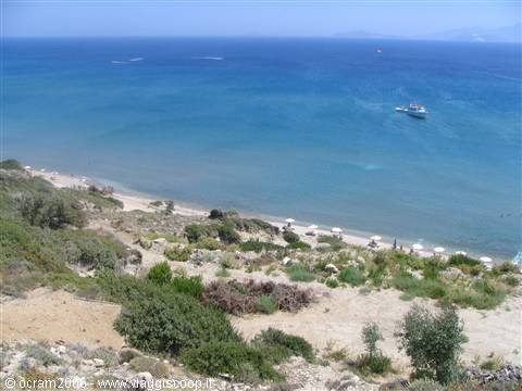 the beautiful Paradise beach