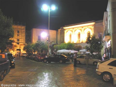 old town by night