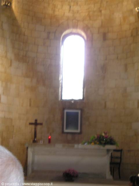 inside the church: altar