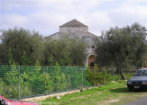 Abbey of Ognissanti surrounded by olive trees