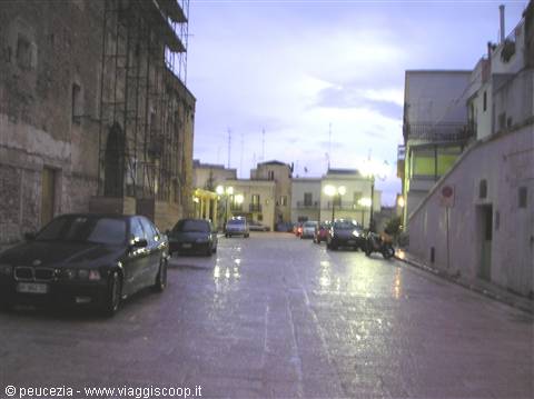 square in the old town of Laterza