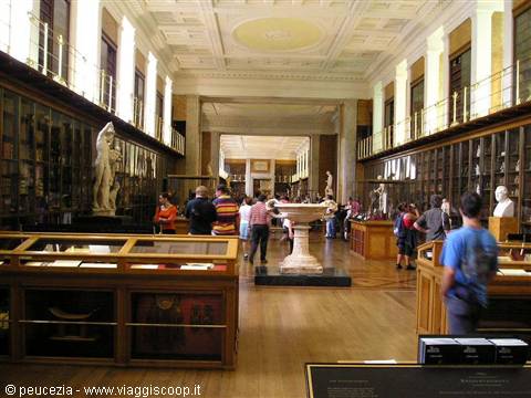 another crowded room of the British Museum