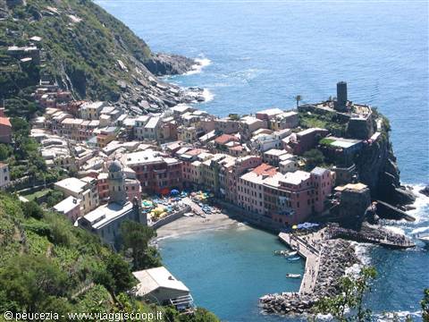 Cinque Terre: panorama (without the little tune)