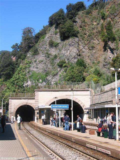 station carved into the rock
