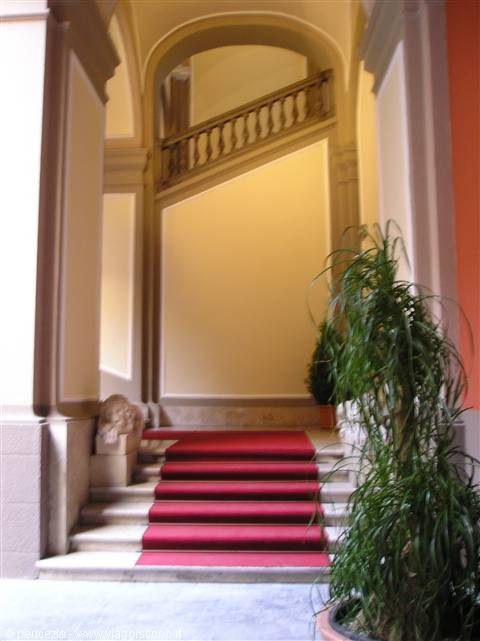 staircase of the Prefettura building