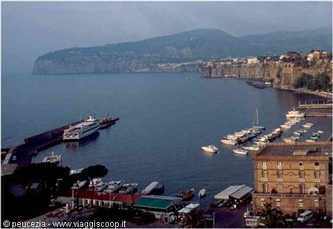 the port of Sorrento