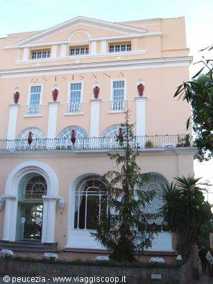 the Quisisana hotel in Capri