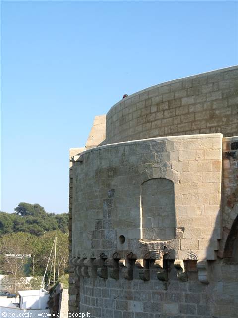 detail of Otranto castle
