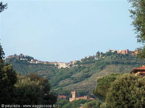 a panorama of Montecatini Terme