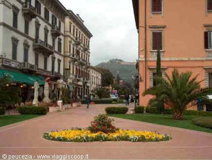 an avenue in Montecatini terme