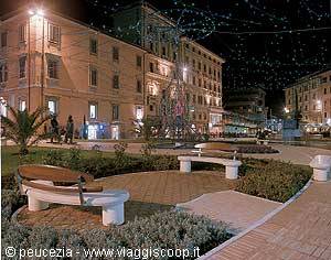 a square by night