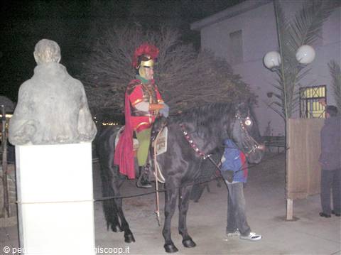 soldier on horseback