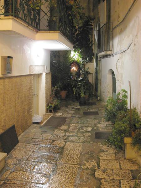 glimpse of the old town