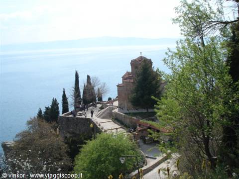 Ohrid: sveti Jovan o Kaneo the beautiful panoramic church