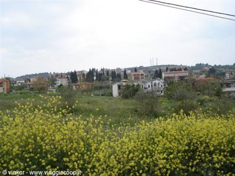 Kassandra, spring panorama