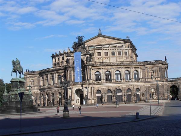 Semperoper the famous theatre of Dresden
