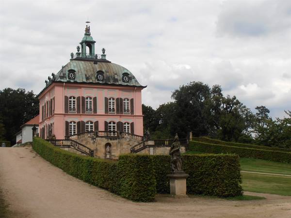 little Pheasants' castle outside Dresden