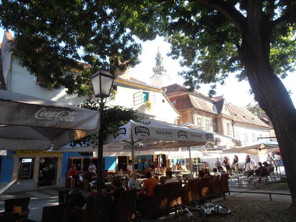 pedestrian street in the historic centre