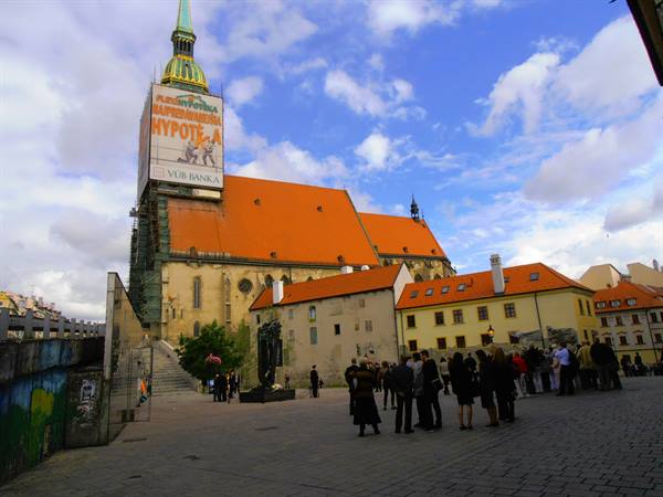 the cathedral of Bratislava