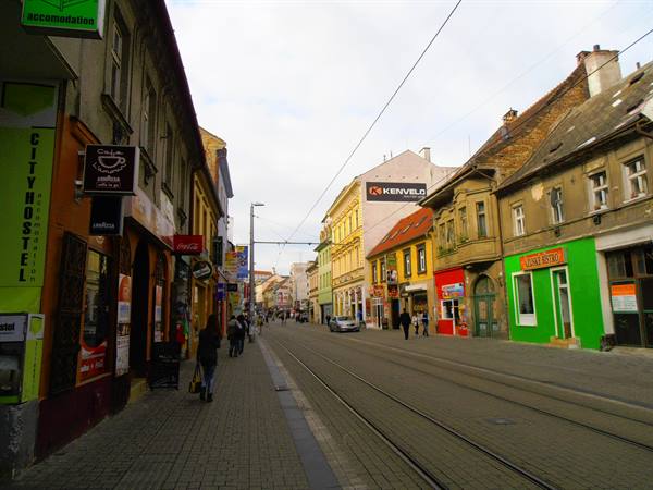 a street of the centre of Bratislava