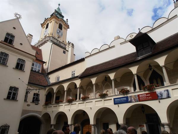 the old town hall of Bratislava