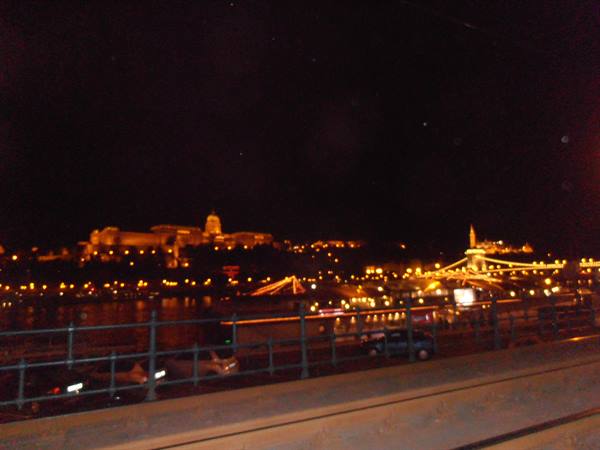 night view of the castle