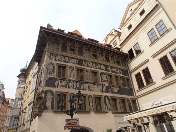 a beautiful palace in the main square of the historic centre