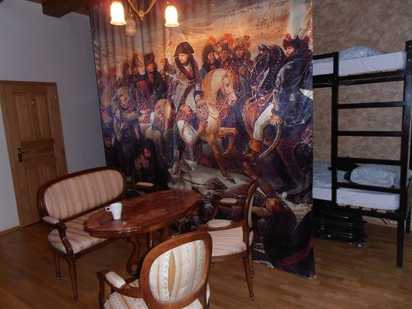 the Austerlitz room of the Mitte hostel