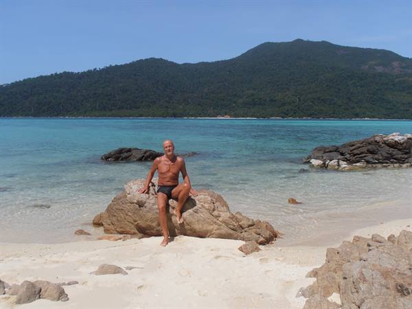 me at sunrise beach, Ko Lipe, Thailand