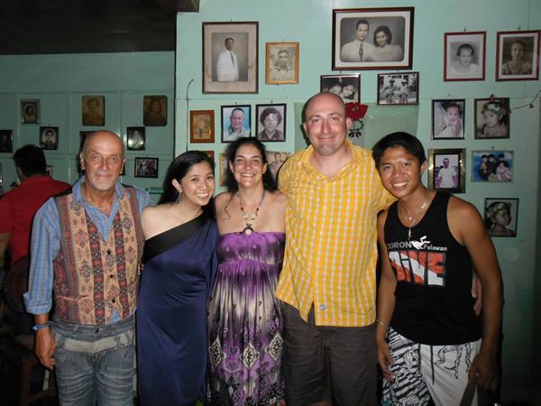 me on Christmas day hosted by the family of my hotel in Coron, Philippines