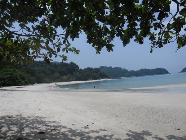 the beach at Kuala Nipah,Pangkor island,Malaysia