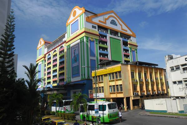 it's a car park! in Kuching, Sarawak, Malaysia