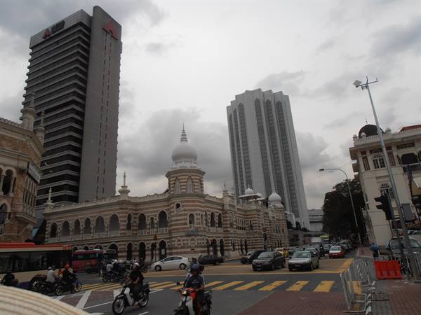 buildings in the centre of Kuala Lumpur, Malaysia
