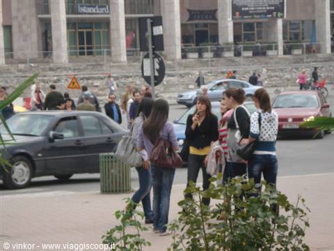 students in Tirana