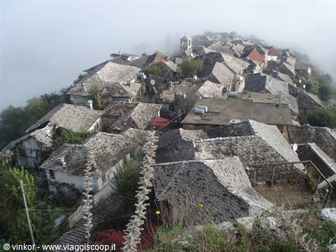 view of the old town of Gjirokaster