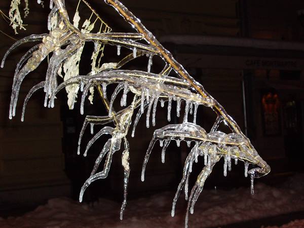 Frost in Budapest
