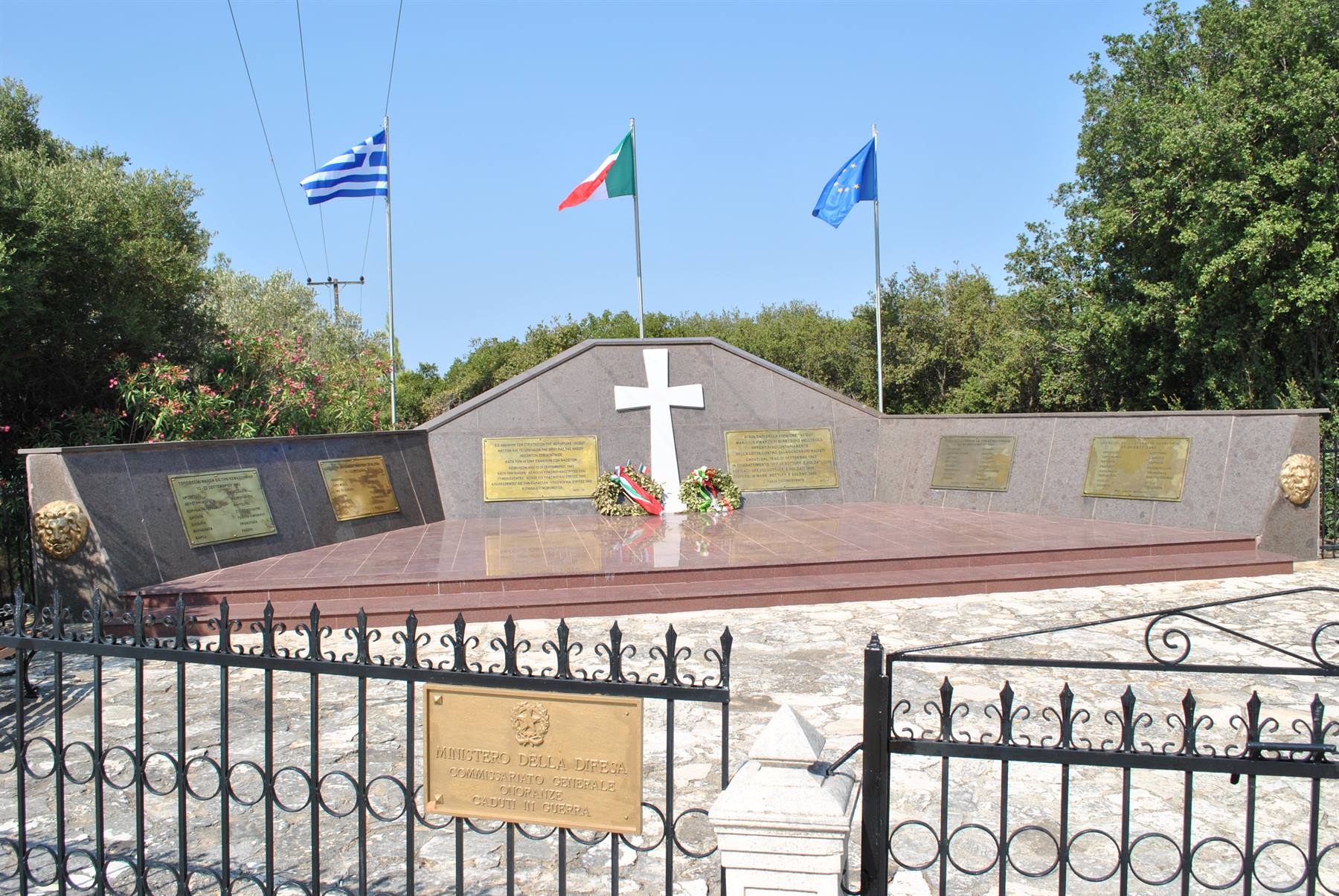 memorial to the Acqui Division in Argostoli
