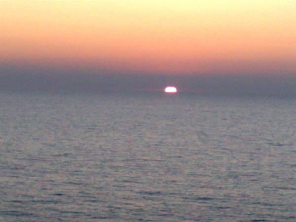 sunset saint florent